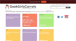 Desktop Screenshot of geekgirlscarrots.org